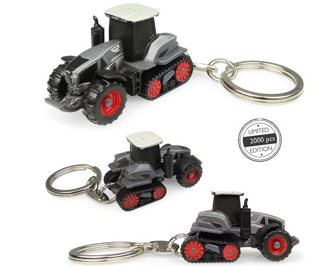 Claas Axion 960 Terra Trac Gunmetal Grey - Keyring